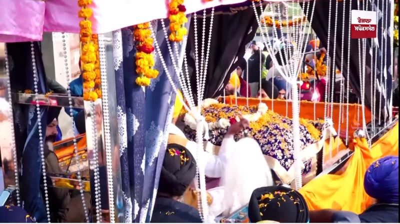 Nagar Kirtan Taken From Gurdwara Sri Garhi Sahib, dedicated to Shaheed Purab