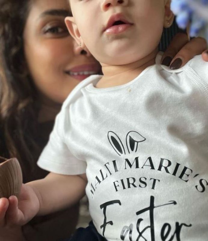 Priyanka Chopra Jonas Drops Daughter Malti Marie's 1st Easter Pics
