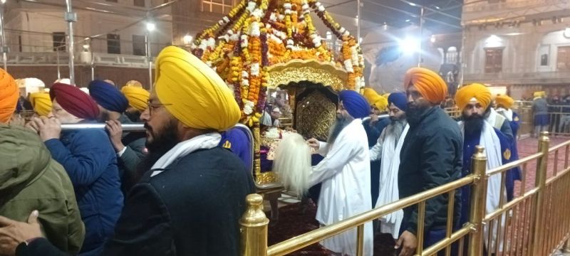 Golden Temple in Amritsar, Punjab (27-12-2023)
