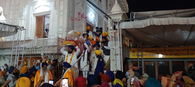 Golden Temple in Amritsar, Punjab (27-10-2023)