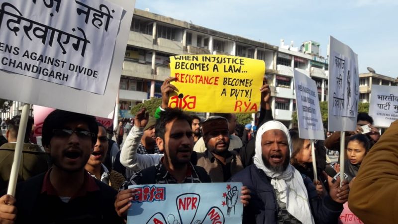 Chandighar Protest 