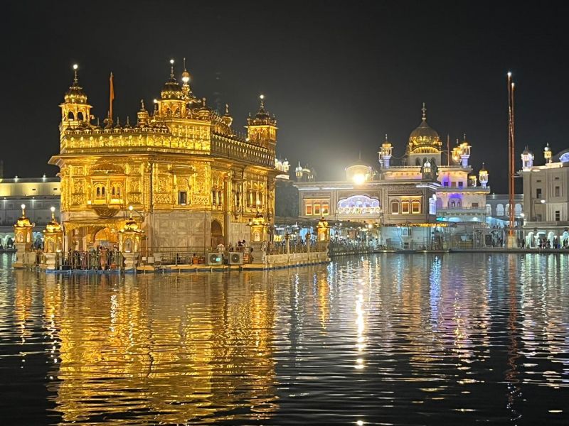 Golden Temple in Amritsar, Punjab (06-12-2023)