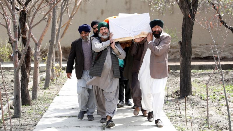 dozens killed in attack on Kabul Sikh temple