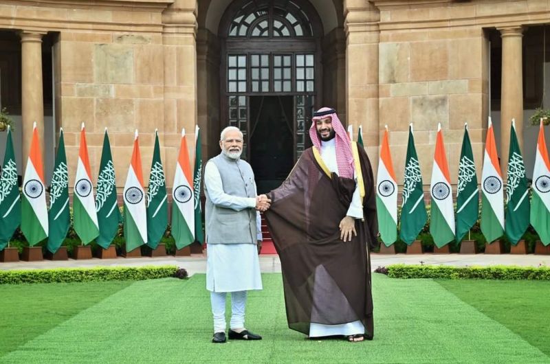 President Droupadi Murmu & PM Modi Meets Saudi Arabia's Crown Prince Mohammed bin Salman Al Saud