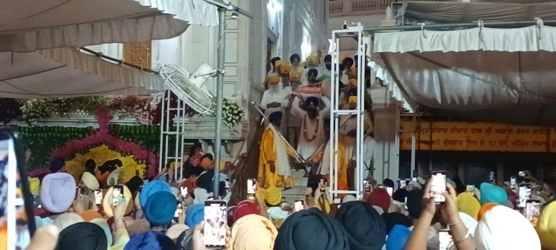 Golden Temple in Amritsar, Punjab (03-10-2023)