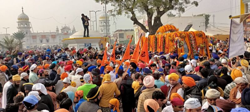 Nagar Kirtan Commemorates Sri Guru Nanak Dev Ji's Birth Anniversary from Gurdwara Birthplace Sri Nankana Sahib
