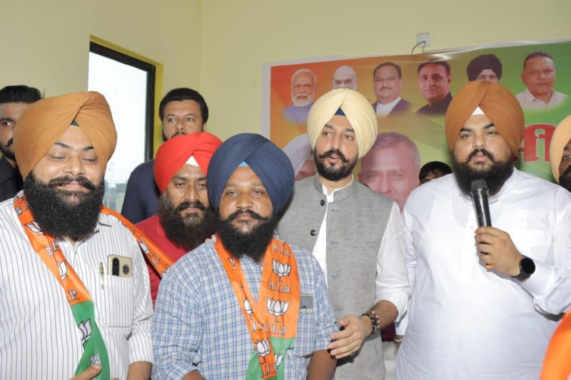 Workers from Diverse Parties in Ludhiana Join BJP, Inducted by Party Leader Parminder Brar
