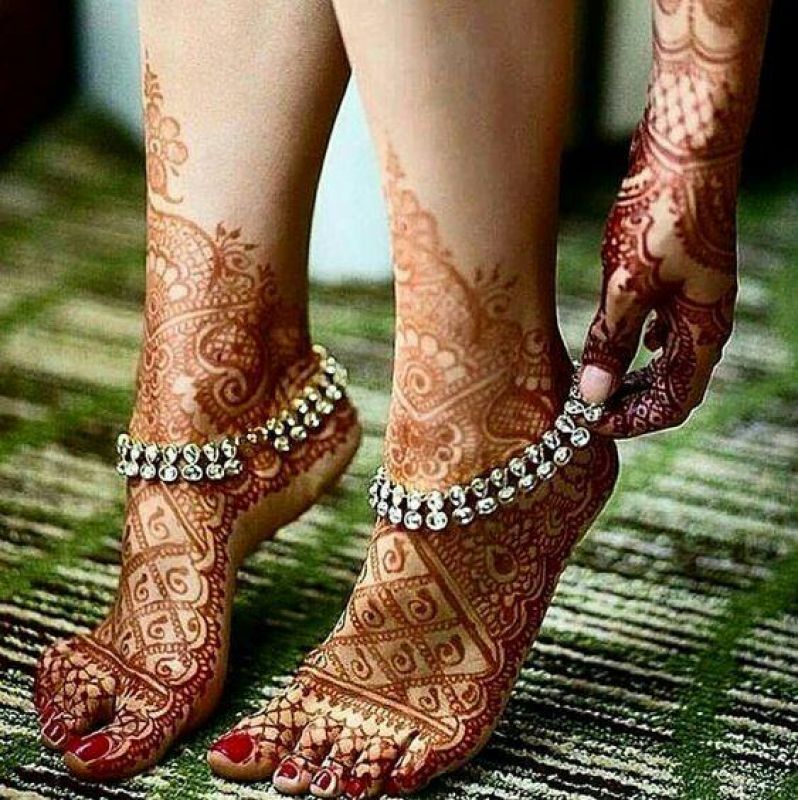  Indian Bridal Anklet