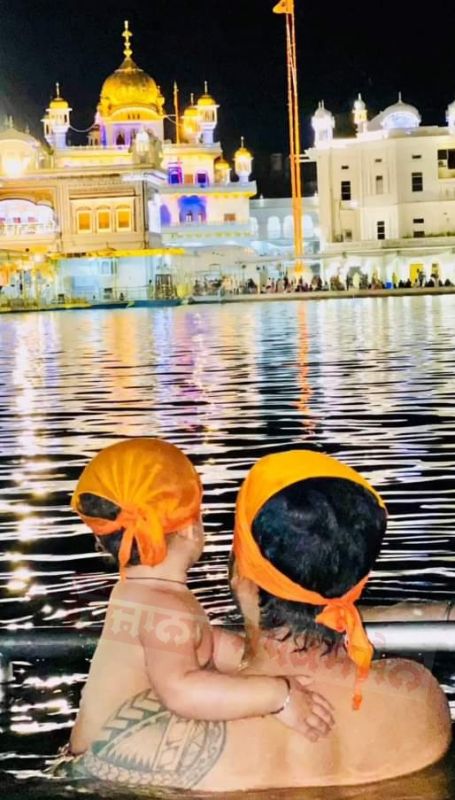 Punjabi Singer Mankirat Aulakh Pays Obeisance at Golden Temple on Occasion of Son's Birthday