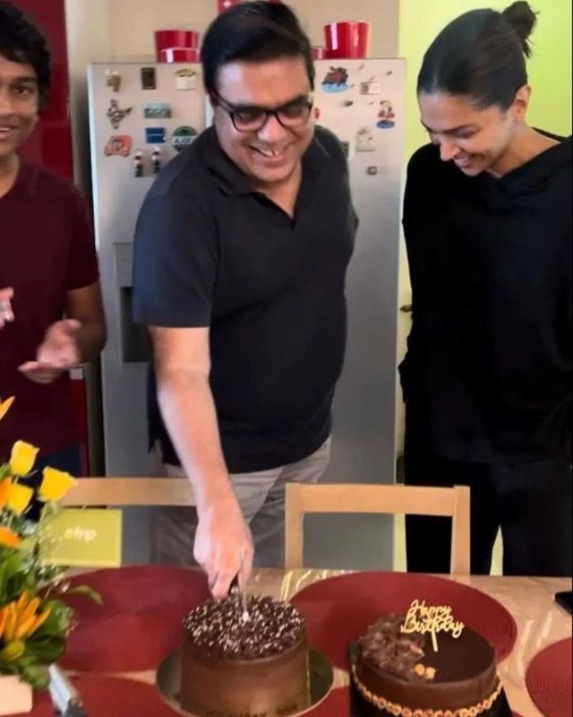 Deepika Padukone Celebrates her Dentist's Birthday