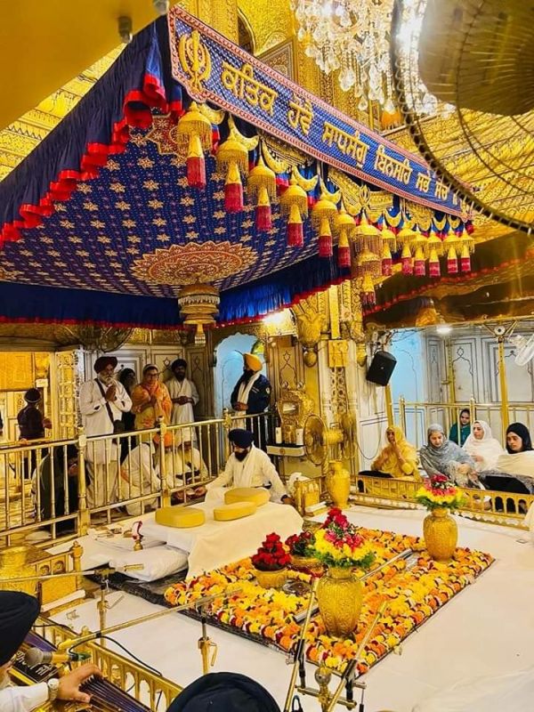 Golden Temple in Amritsar, Punjab (18-10-2023)