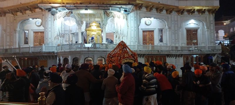 Golden Temple in Amritsar, Punjab (18-12-2023)