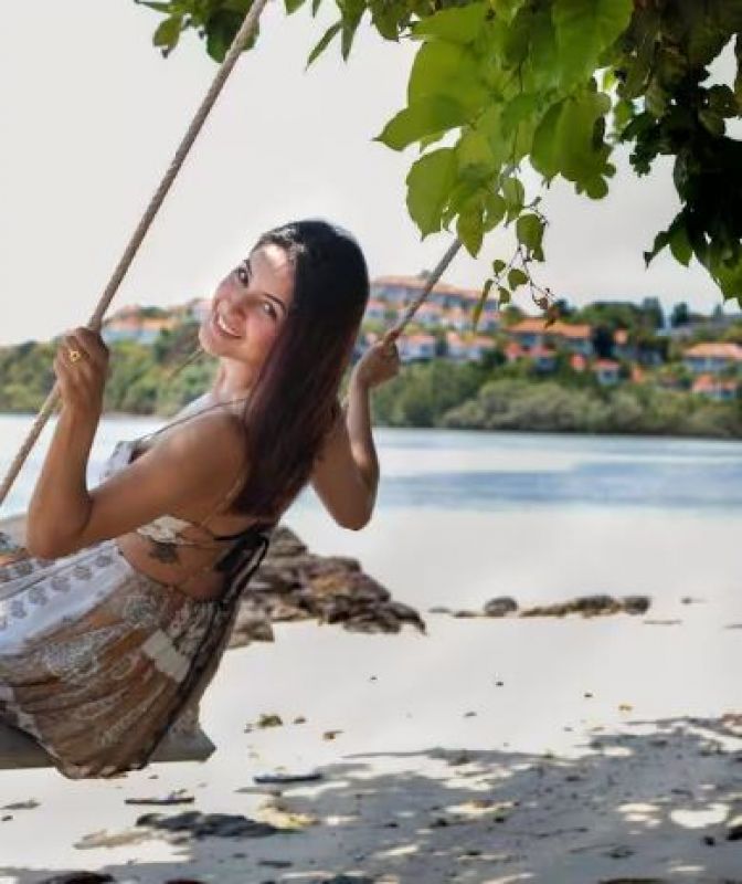 Shehnaaz Kaur Gill Enjoys Vacation Moments at Phuket, Thailand