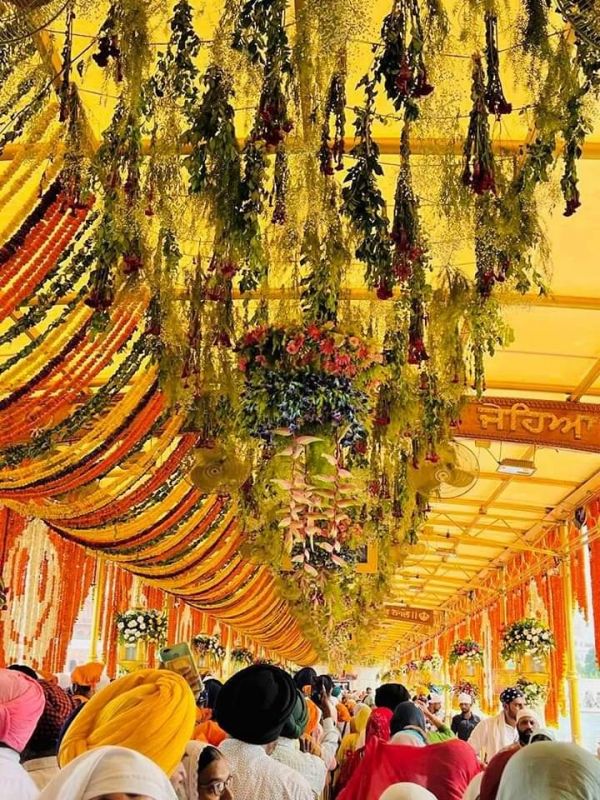 Sri Guru Granth Sahib Ji's First Prakash Purab Reverently Celebrated at Darbar Sahib with Zeal & Fervor
