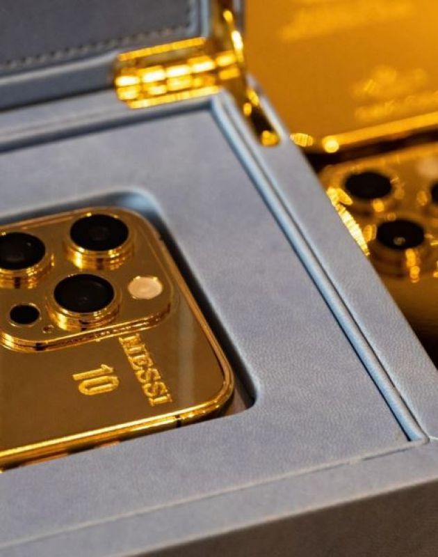 These iphones has been designed by iDesign. The CEO of iDesign lauded Messi and said that they are one of the best customers. 