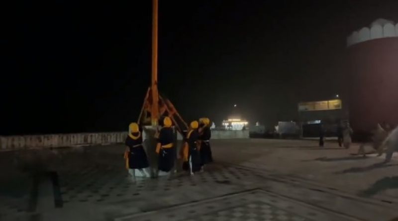 Dashmesh March dedicated to Qila Chor Divas Begin from Fort Anandgarh Sahib