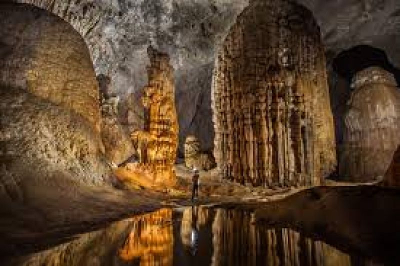 Hang Son Doong (Mountian River Cave), the largest cave in the world