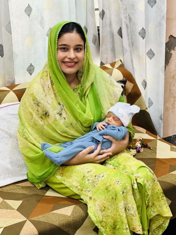 CM Bhagwant Mann's Wife Dr. Gurpreet Kaur Bestows Blessings Upon Sangrur MLA Narinder Kaur Bharaj's Newborn Son
