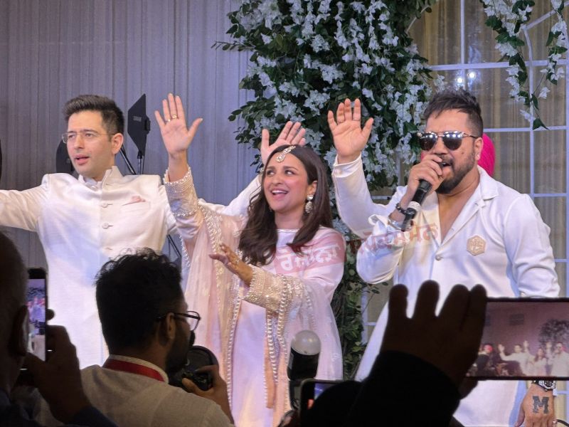 Bollywood Singer Mika performed for the Soon-to-be-Married Couple
