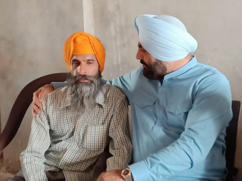 MP Gurjeet Aujla Meet Families of 2 Punjabi Youths Stranded in Indonesia
