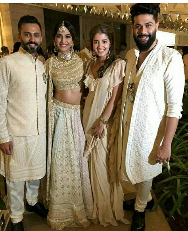 Sangeet ceremony! Beautiful Bride-to-be Sonamkapoor