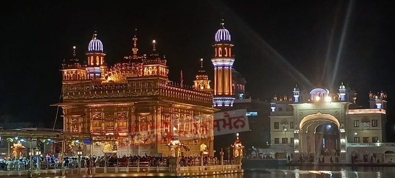 Golden Temple in Amritsar District of Punjab 