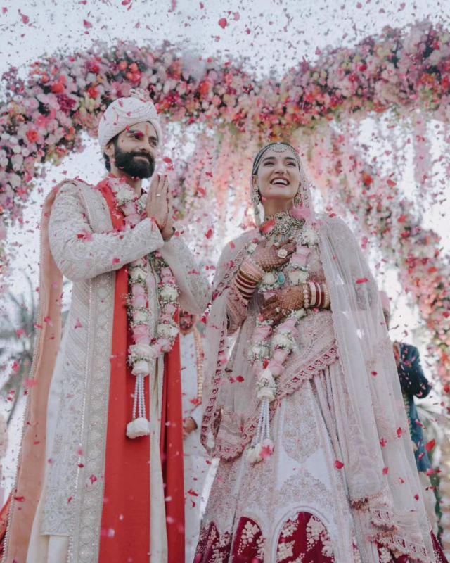 Mukti Mohan Ties the Knot with 'Animal' Star Kunal Thakur, See Pics