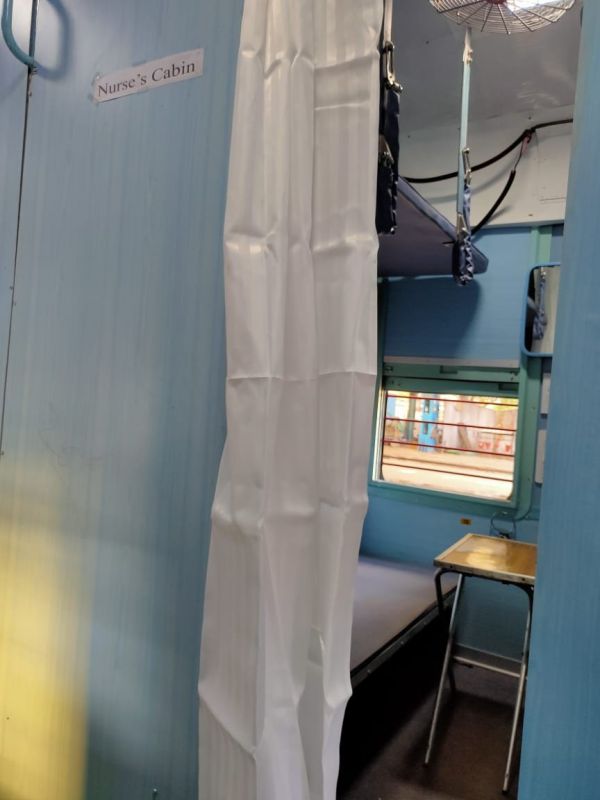 Isolation Coaches have been prepared by the Indian Railways Corornavirus Pendemic