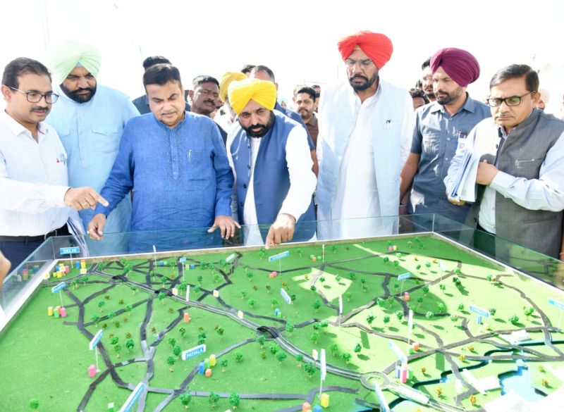 Union Minister Nitin Gadkari Reviews Amritsar-Jammu-Katra Highway Construction