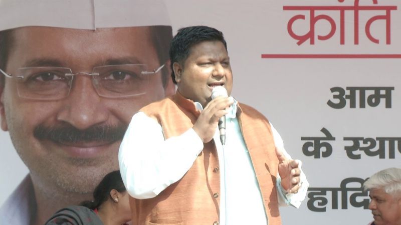 Imran Hussein (Aam Aadmi Party.)