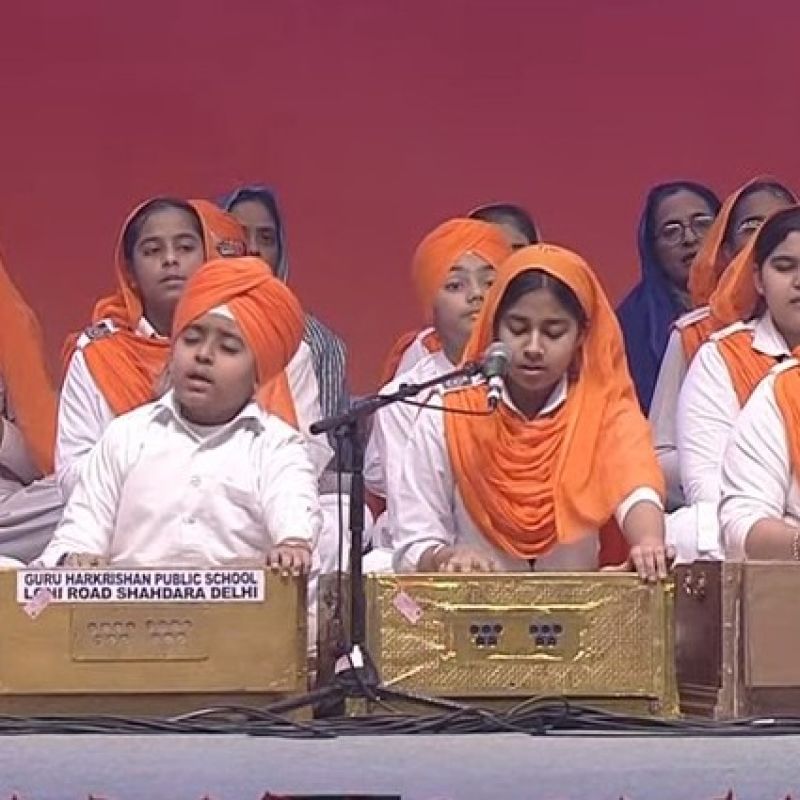 PM Modi Attended the ‘Veer Baal Diwas’ Celebration Programme at Bharat Mandapam