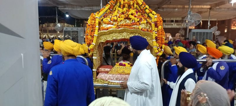 Golden Temple in Amritsar, Punjab (15-12-2023)