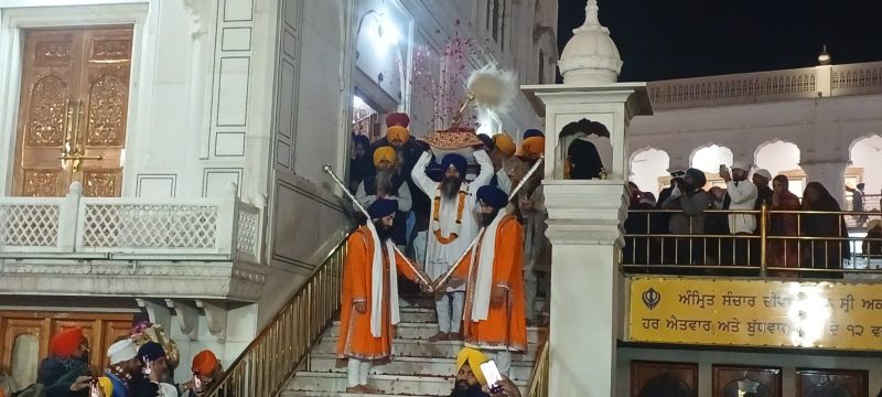 Golden Temple in Amritsar, Punjab (23-12-2023)