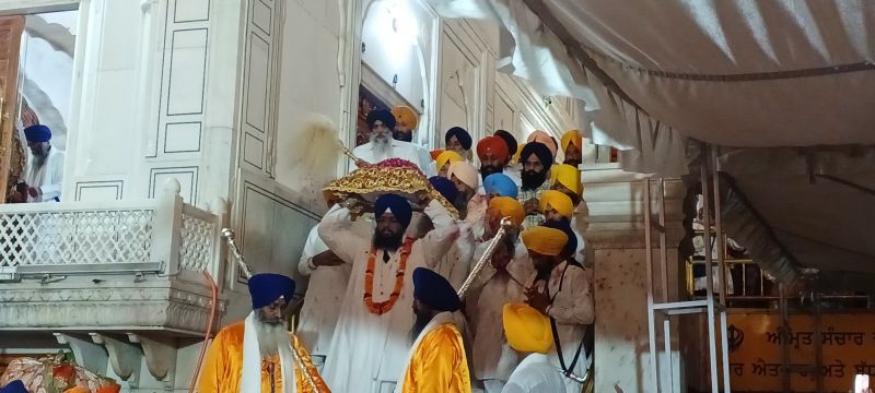 Golden Temple in Amritsar, Punjab (05-12-2023)