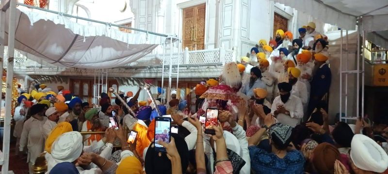 Sachkhand Sri Harmandir Sahib, Amritsar (28-04-2023)
