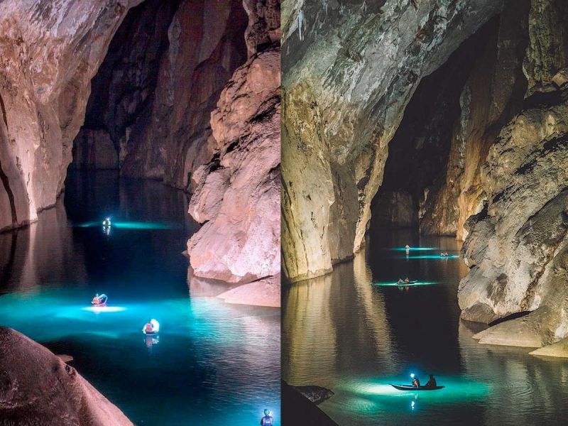 Hang Son Doong (Mountian River Cave), the largest cave in the world